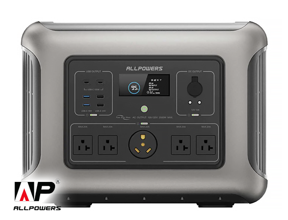 Allpowers: R2500 Portable Home Backup Power Station 2500W 2016Wh